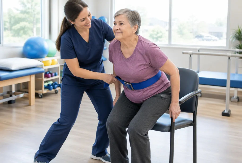 How to Use a Gait Belt Safely for Walking and Transfers