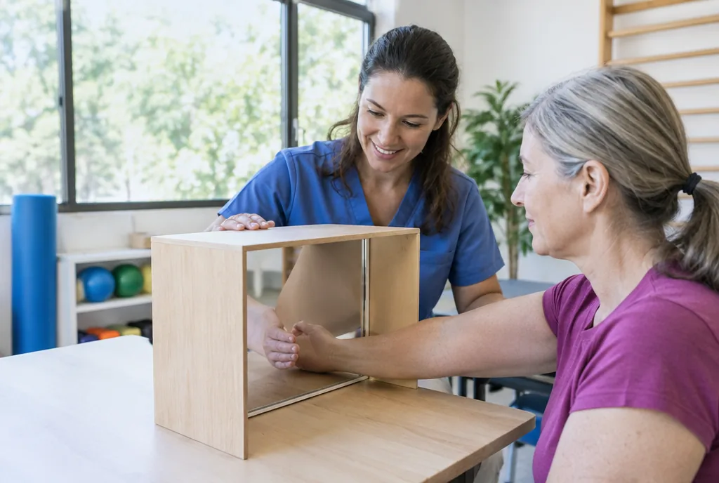 Mirror Therapy for Stroke and Phantom Pain